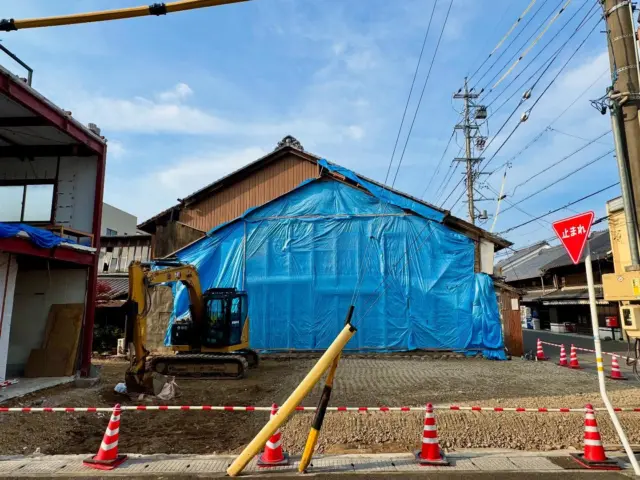 今週の工事の状況です。先日、足場が取れました！実際の大きさのイメージがついてきました。

#伊住屋本店 
#リニューアル工事